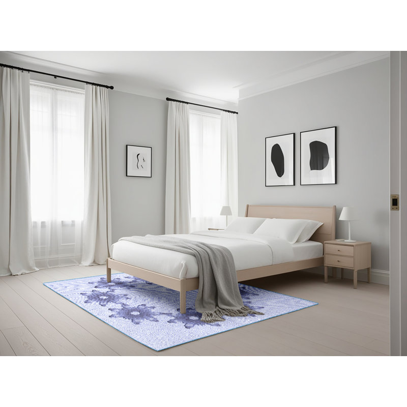 Performance Wool Indoor Rug, Rectangle 5' x 7'