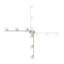 Spence 46.25'' 6 -Light Swing Arm Track Track Kit with Dimmable and Adjustable Head