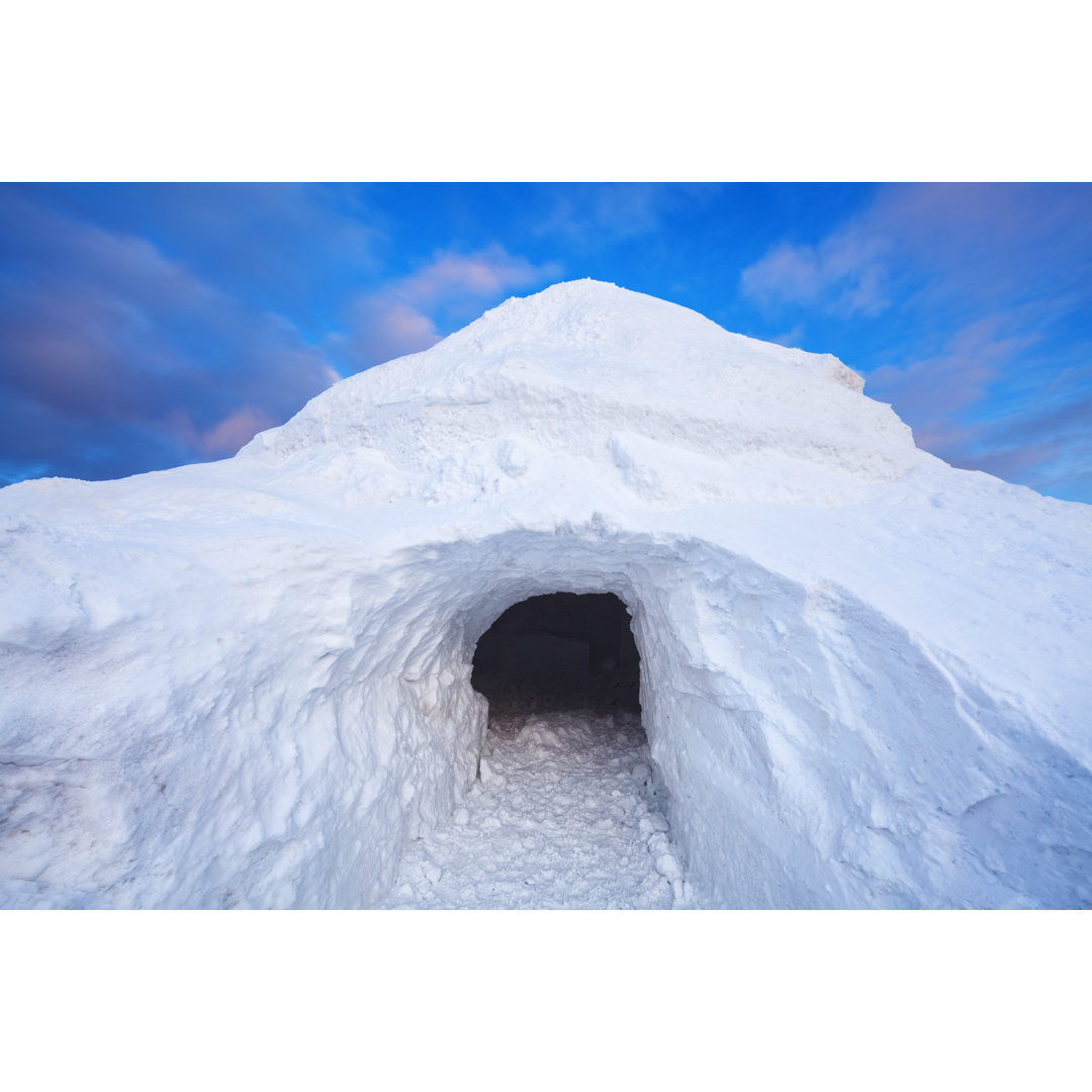 Iglu von Borchee - Leinwandbild