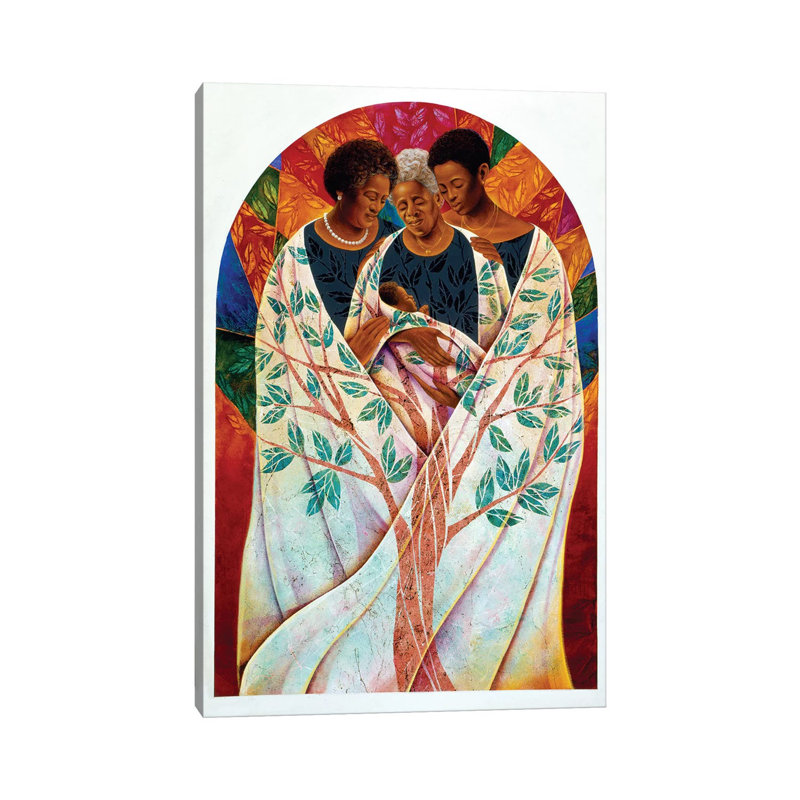 Family Tree - Wrapped Canvas Print, 101.6 cm H x 66.04 cm W x 1.91 cm D