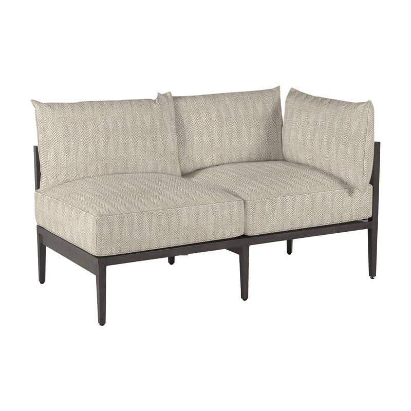 Santa Barbara Aluminum Raf, No Welt, Herringbone Sand, Standard Plus
