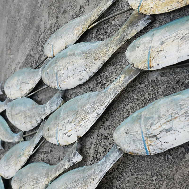 Coastal Animals Wall Decor on Metal