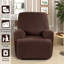Housse pour fauteuil inclinable à coussins carrés/rectangulaires-189624714