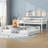 Jennifere Bunk Bed with Ladder and Guardrails-1811564655-1811564654