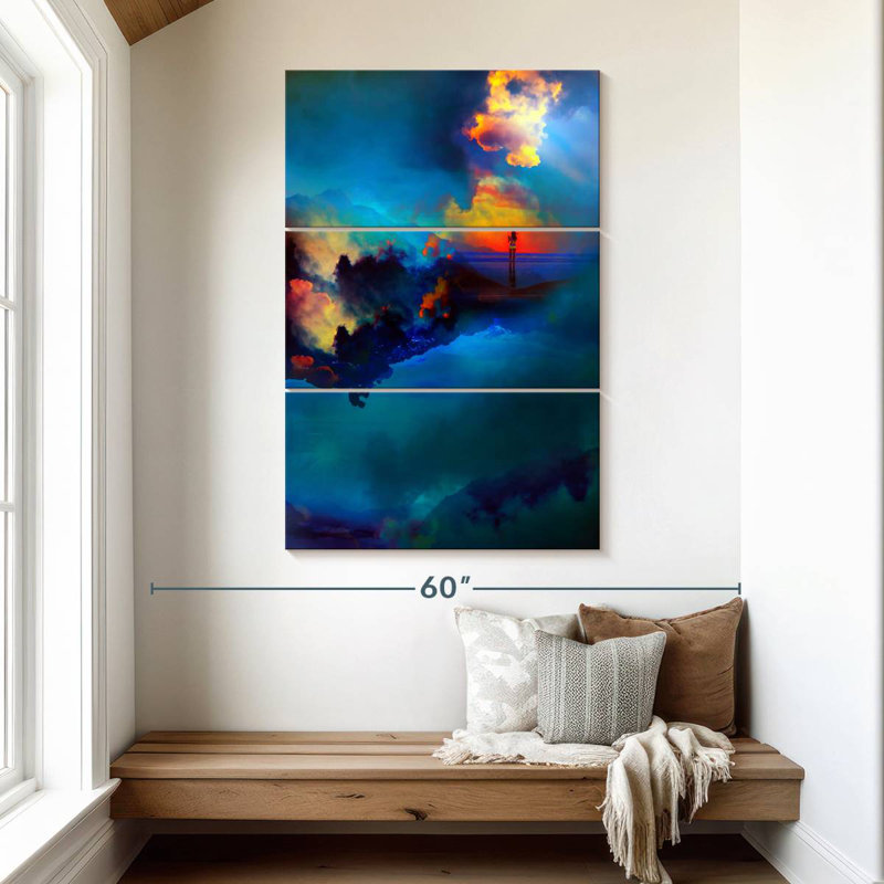 Kelan Time Keepers, 50" H x 32" W
