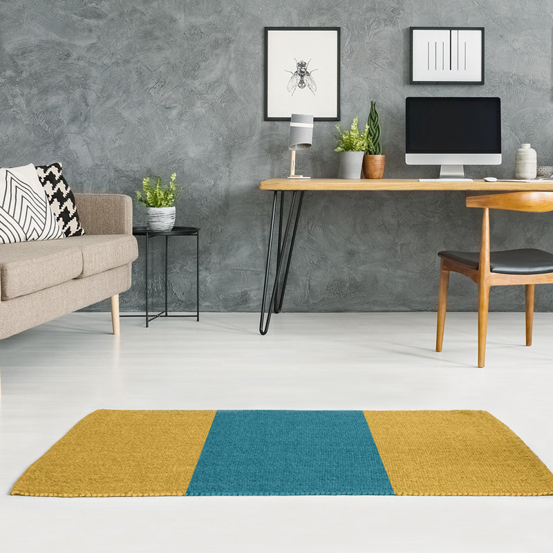 Chenille Indoor Rug, Rectangle 5' x 7'