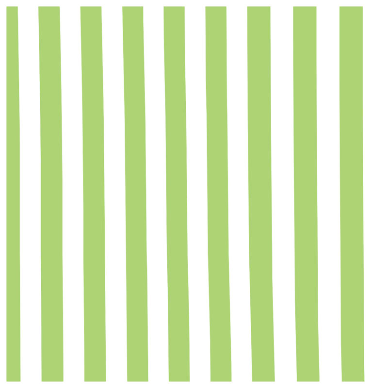 Green White Stripes Comforter, Twin Extra Long