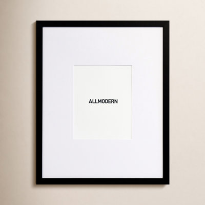 Capullo Wood Matte Picture Frame with Mat