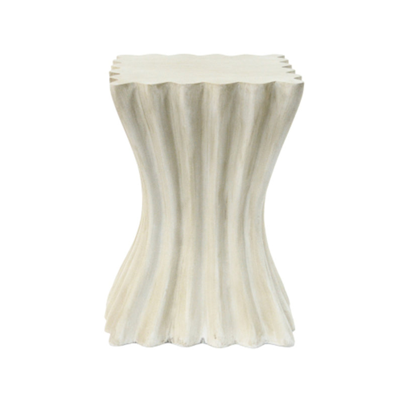 Archaistic Wavy Side Table