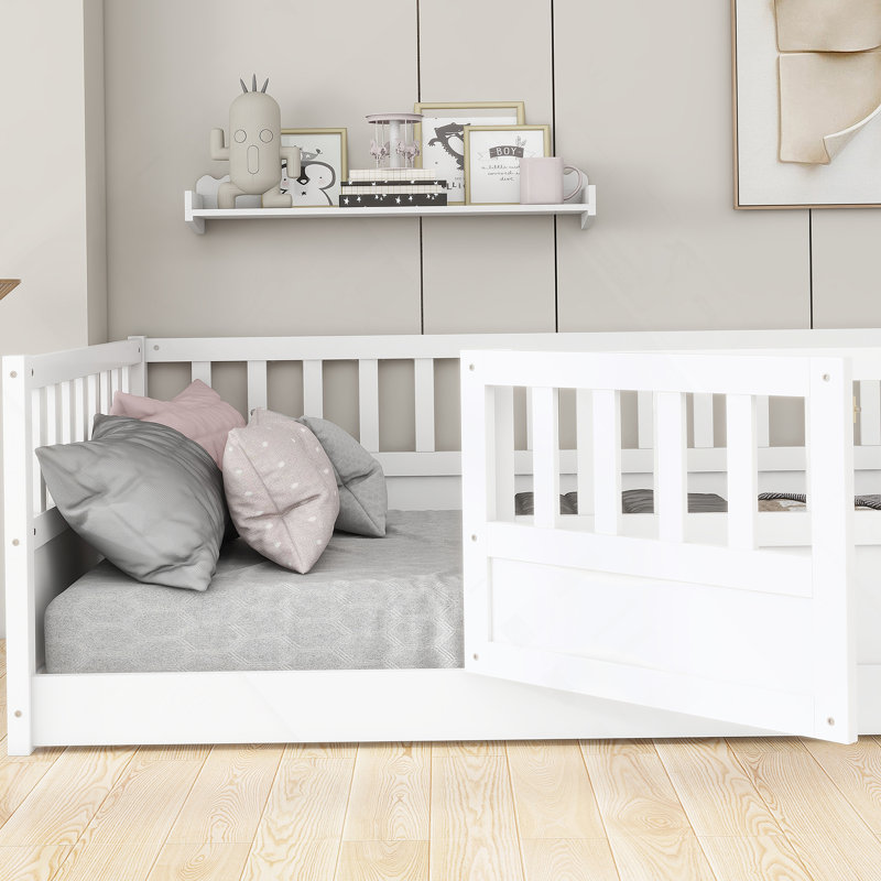 White Twin Bed, Twin, White