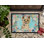 Schnauzer 27 po x 18 po tapis de porte extérieur antidérapant Gerwalta