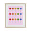 «Candy Pops on Rose Light», reproduction encadrée sous verre, design par Lish Creative-827505276-827505274