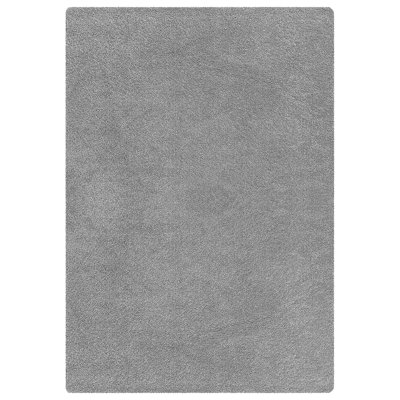Modern Shaggy Rug Soft Fluffy Grey Carpet Non Slip Large Small Area Rug For Living Room Bedroom Hallway Floor Mat
