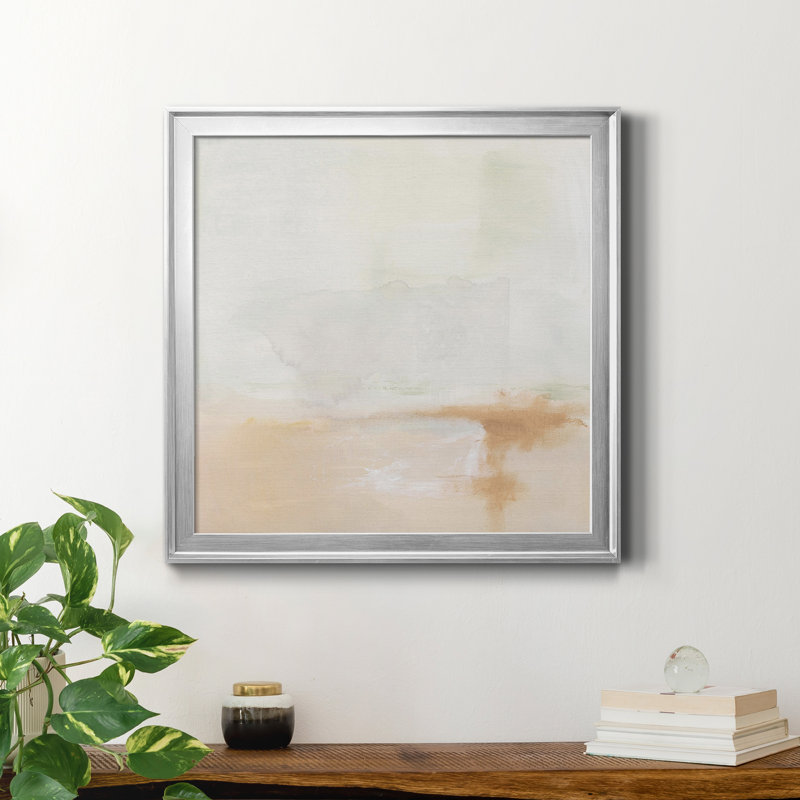 «Smudged Horizon II», reproduction encadrée de qualité supérieure - prête à être accrochée, H 30,5 po x l 30,5 po x P 1,5 po
