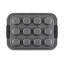 Anolon Advanced Bakeware Nonstick Muffin Pan with Lid, 12-Cup, Graphite