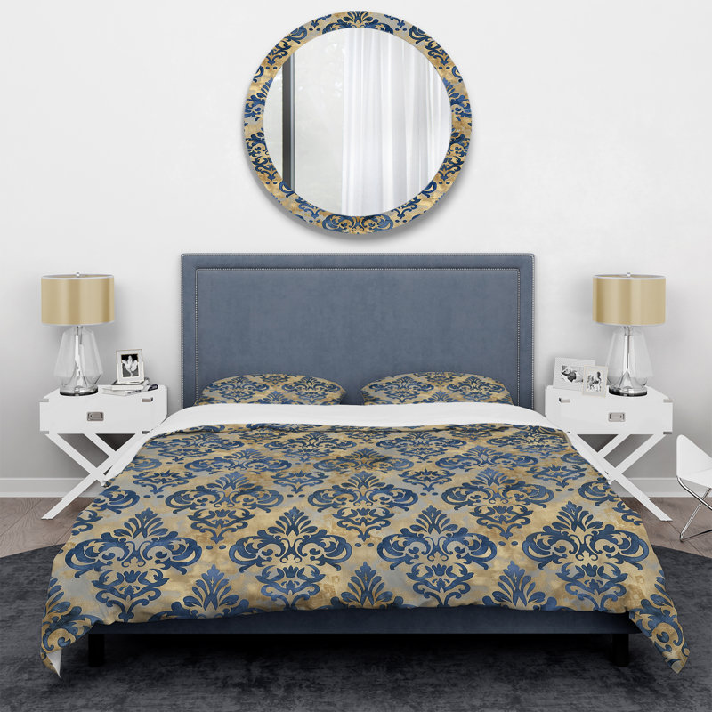 Ensemble de housse de couette Glamour V - Glamour, Housse de couette pour grand lit + 2 taies décora