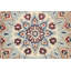 Tapis unique en laine noué à la main 2 pi 11 po x 4 pi 6 po des années 1960 Kamile
