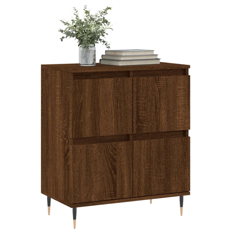 Marcele 60cm Sideboard, Brown Oak