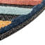 Tapis bleu / rouge / noir tissé à la machine Berdy-1487034896