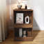Bureau d'ordinateur en coin en L avec tiroirs et tablettes, brun riche, 35,91 W