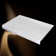 48'' W X 34'' D Alcove Acrylic Shower Base Rectangular Single Threshold White Drop-in Shower Pan with Center Drain Cover