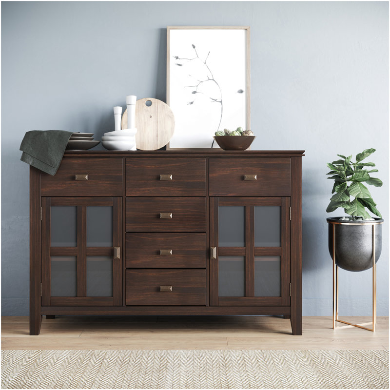 Buffet Artisan, Marron foncé