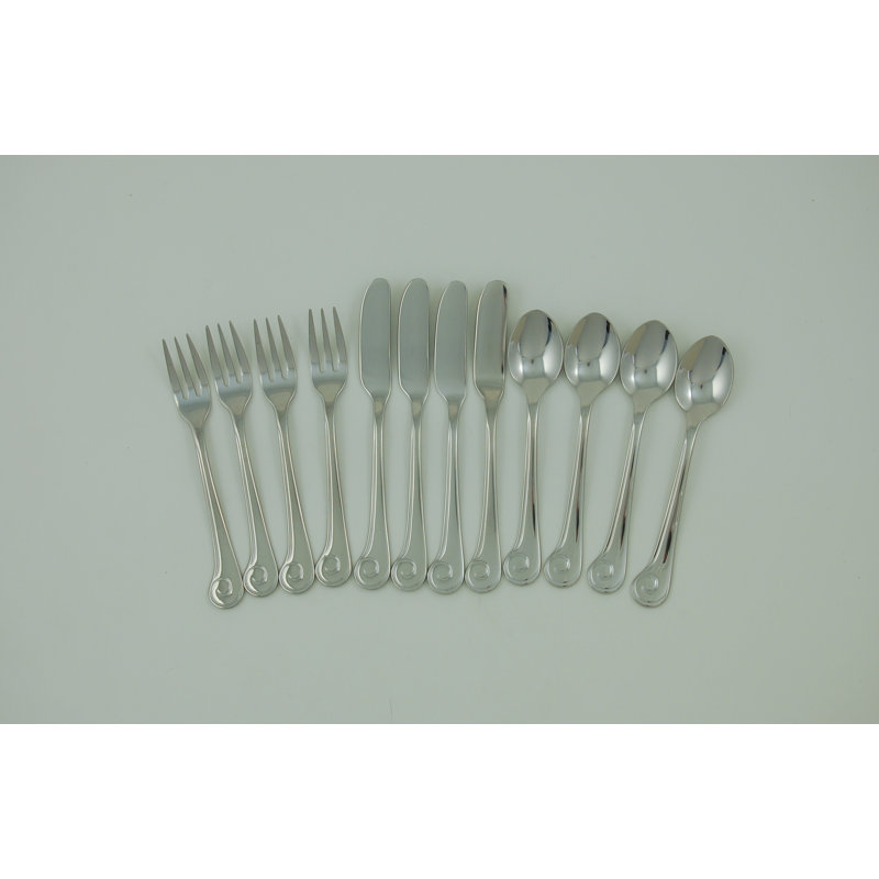 Dovecove Abernethy Stainless Steel Flatware Set - Service for 4