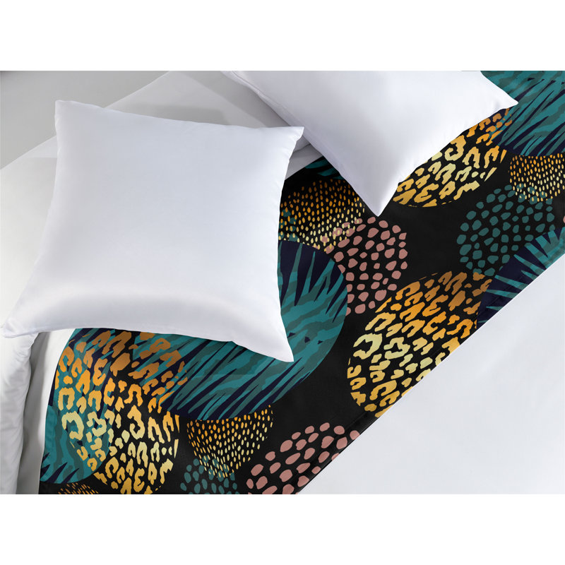 Tapis de lit Ambesonne Tropical Boho, Très grand lit