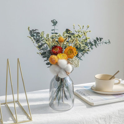 Simulated Flower And Vase Decoration