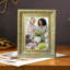 Cadre photo décoratif 8 pièces x 10 po or antique 8 pièces