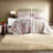 Reversible Microfiber Full Queen Bedding Sets, Floral Seersucker For Home