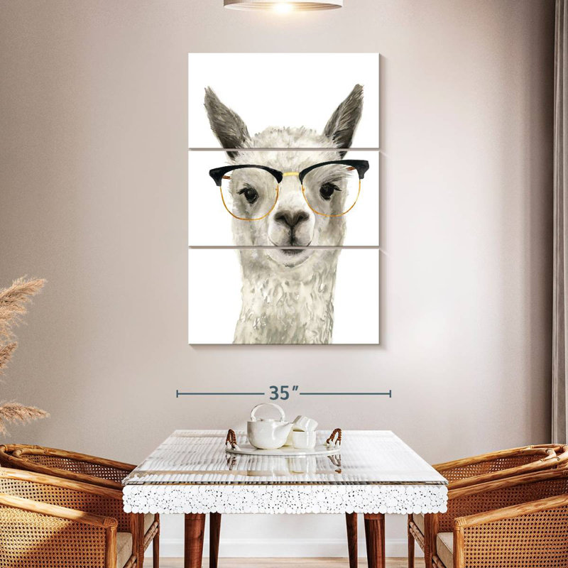 Hip Llama I, 50" H x 32" W