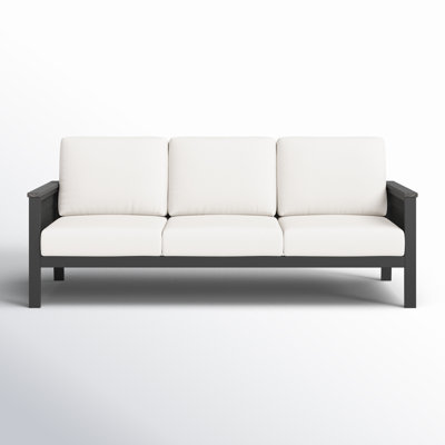 Townsend 80'' Wide Outdoor Patio Sofa with Sunbrella® Cushions