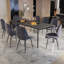 Aeralyn Extendable Metal Base Dining Table-45465188