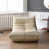 Beige Genuine Leather
