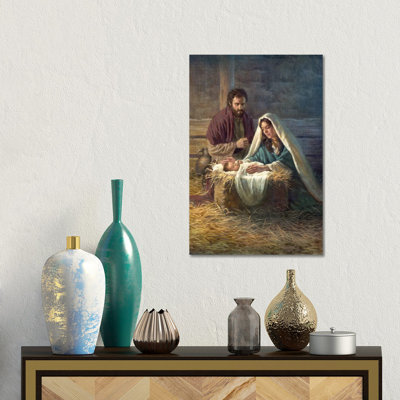 Nativité - Giclée sur toile tendue avec châssis