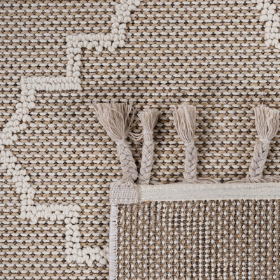 Loom & /trellis 8x10 Area Rug - Stain-, Non-shedding, Enhances Room Appearance Stain , Resilient Underfoot