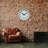 Factory Station Metal 17.71" Wall Clock-50887392