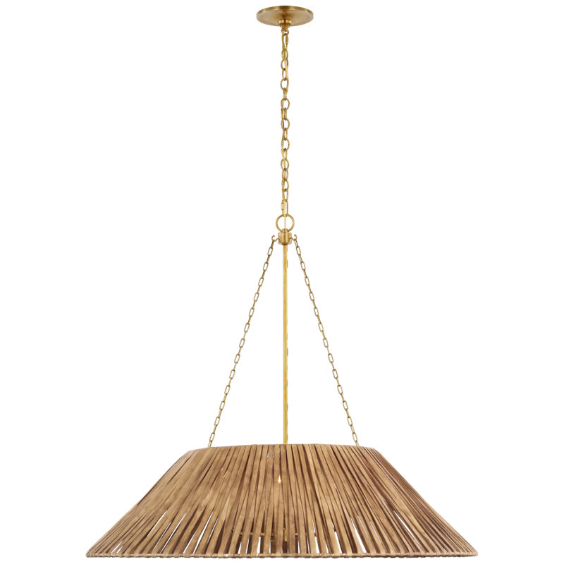 Corinne 3 - Light Pendant, White, Soft Brass