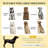 Pet Bed,Elevated Portable Dog Cot