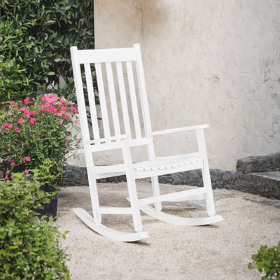 Outdoor Bello Rocking Solid Wood Chair