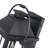 18.2 in. 3-Light Black Outdoor Wall Lantern Sconce-866616467-839458144