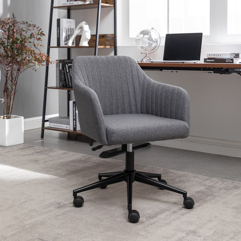 Fahid Task Chair, Dark Grey