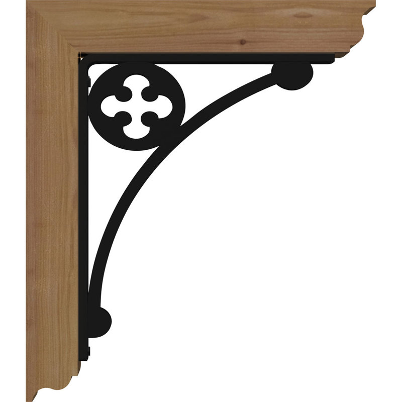 Crawley Traditional Traditional Ironcrest, H 16 po x P 14 po, Cèdre rouge de l'Ouest l 3 1/2 po x T 2 po (lisse