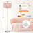 64.2'' Chrome LED Novelty Floor Lamp with USB-97788682-97788683