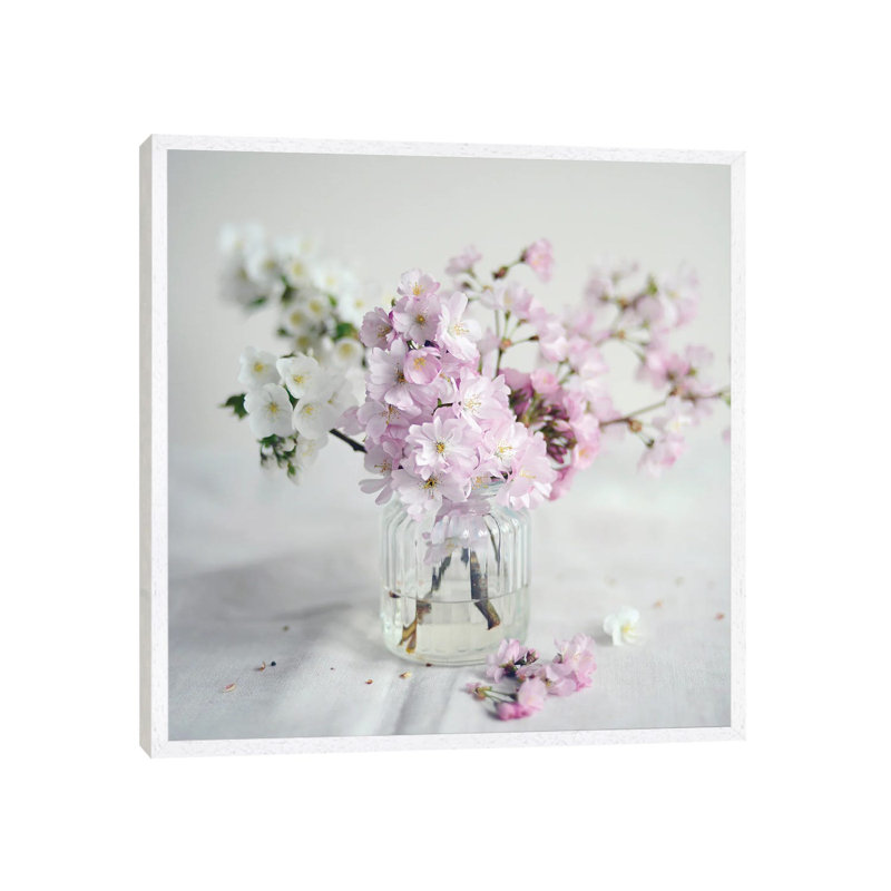 Fresh Awakening I by Sarah Gardner - Print on Canvas, 45.72 cm H x 45.72 cm W, White Floater Frame