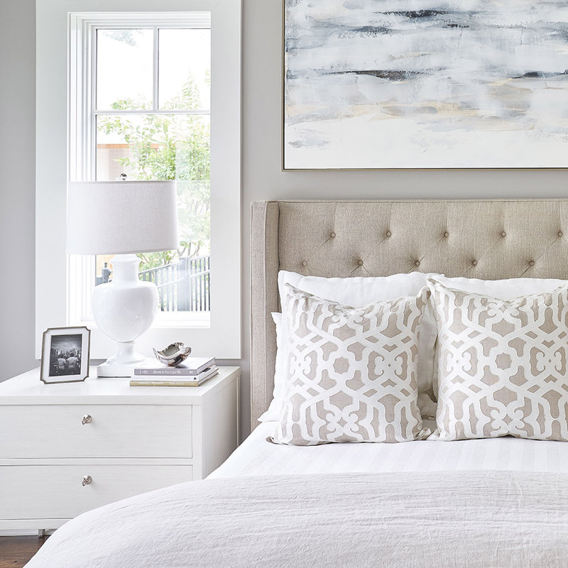 Sarah 2 - Drawer Nightstand, Carrara