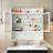Pelaga Natalie Bathroom Wall Cabinet With 2 Doors, Over The Toilet Storage-1372467127