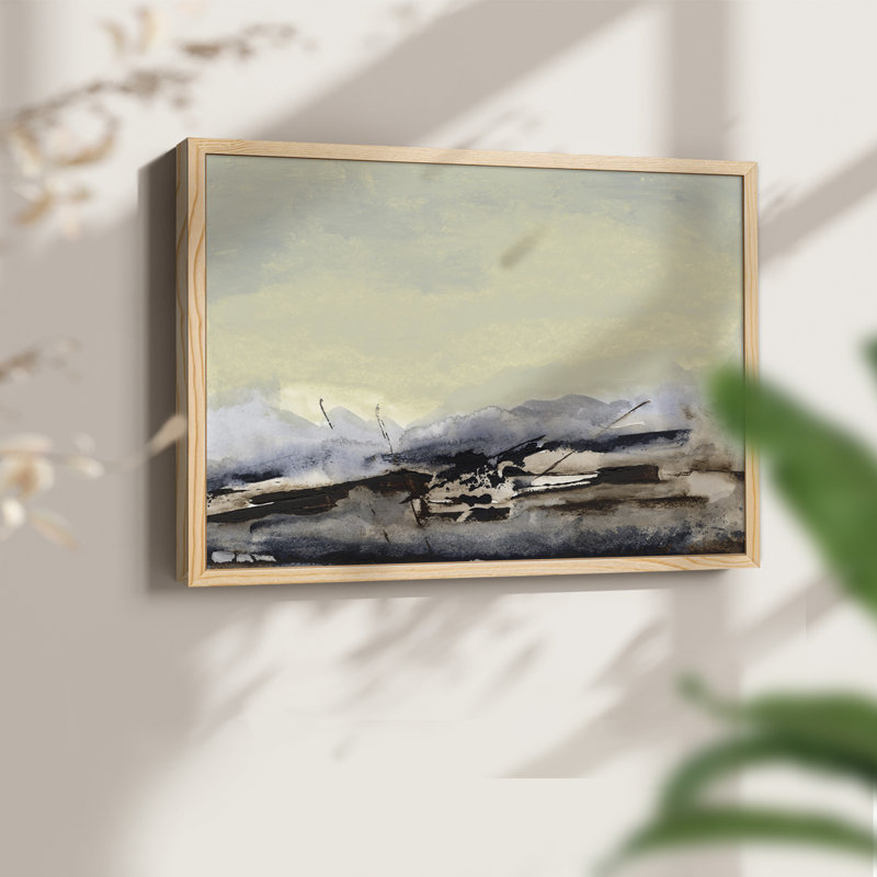 Shanthih II -Framed Print - Restickable, 8" H x 10" W, Natural