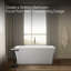 Baignoire autoportante en acrylique Stargaze® 60 "x 36"-40236935